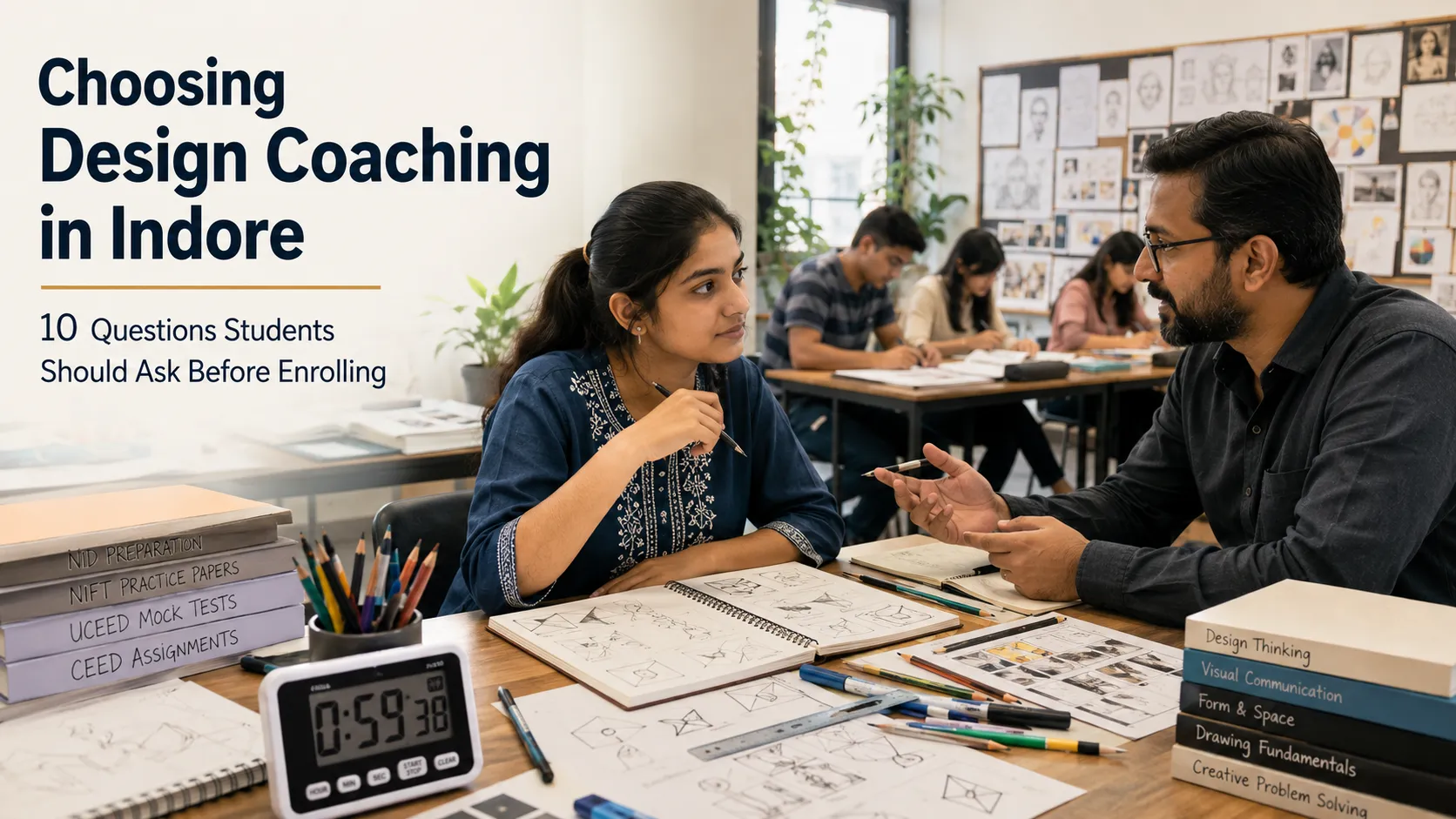 Choosing Design Coaching in Indore: 10 Questions Students Should Ask Before Enrolling