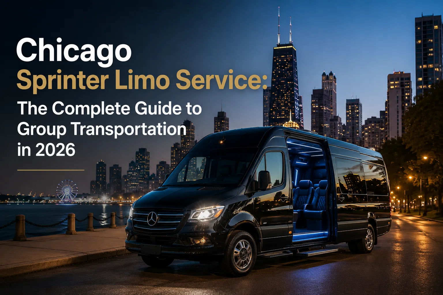 Chicago Sprinter Limo Service: The Complete Guide to Group Transportation in 2026