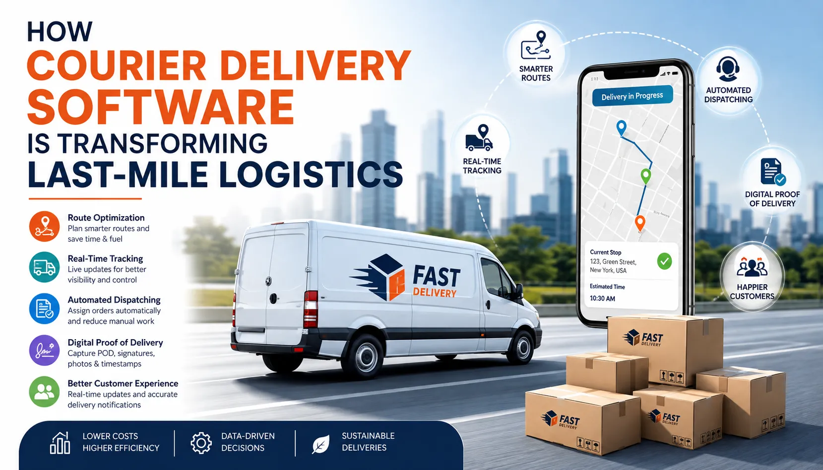 How Courier Delivery Software Is Transforming Last-Mile Logistics