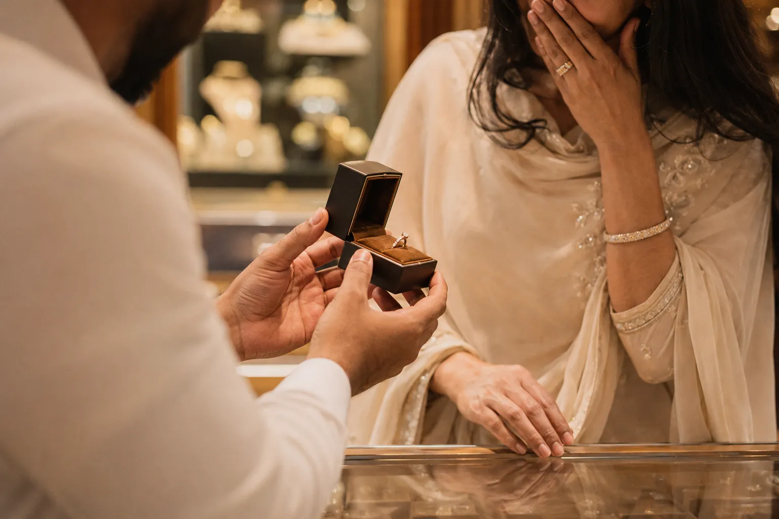 One Love Story, Three Milestones: How Gold Jewellery Marks Every Special Moment