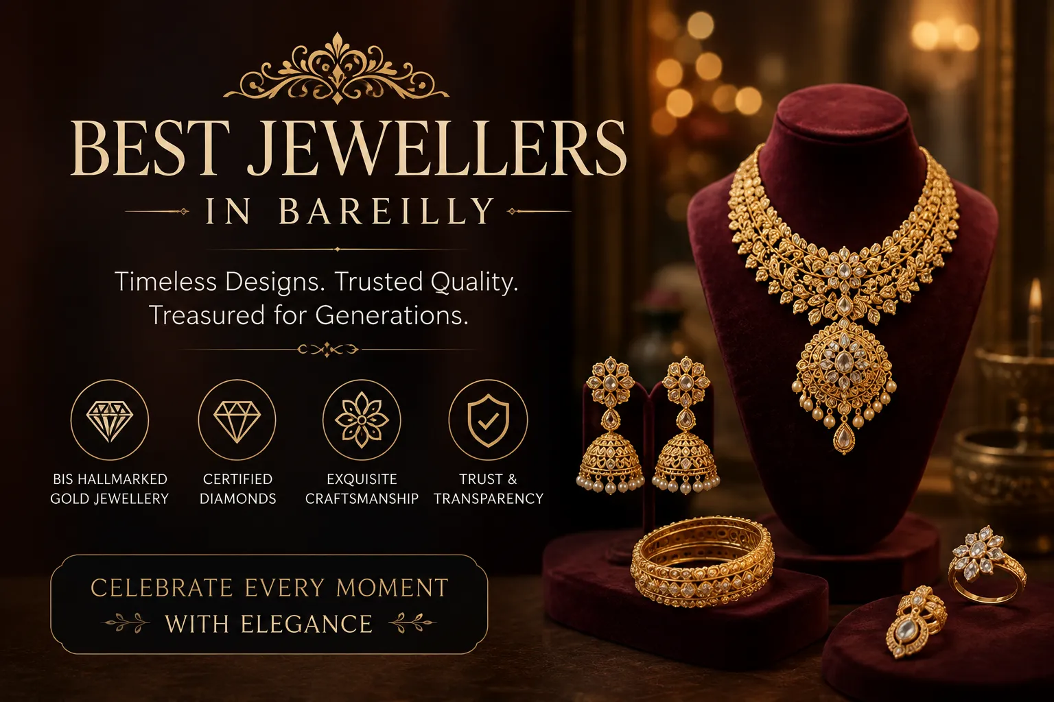 Gold Jewellery Shop in Bareilly – Trusted Designs for Every Generation