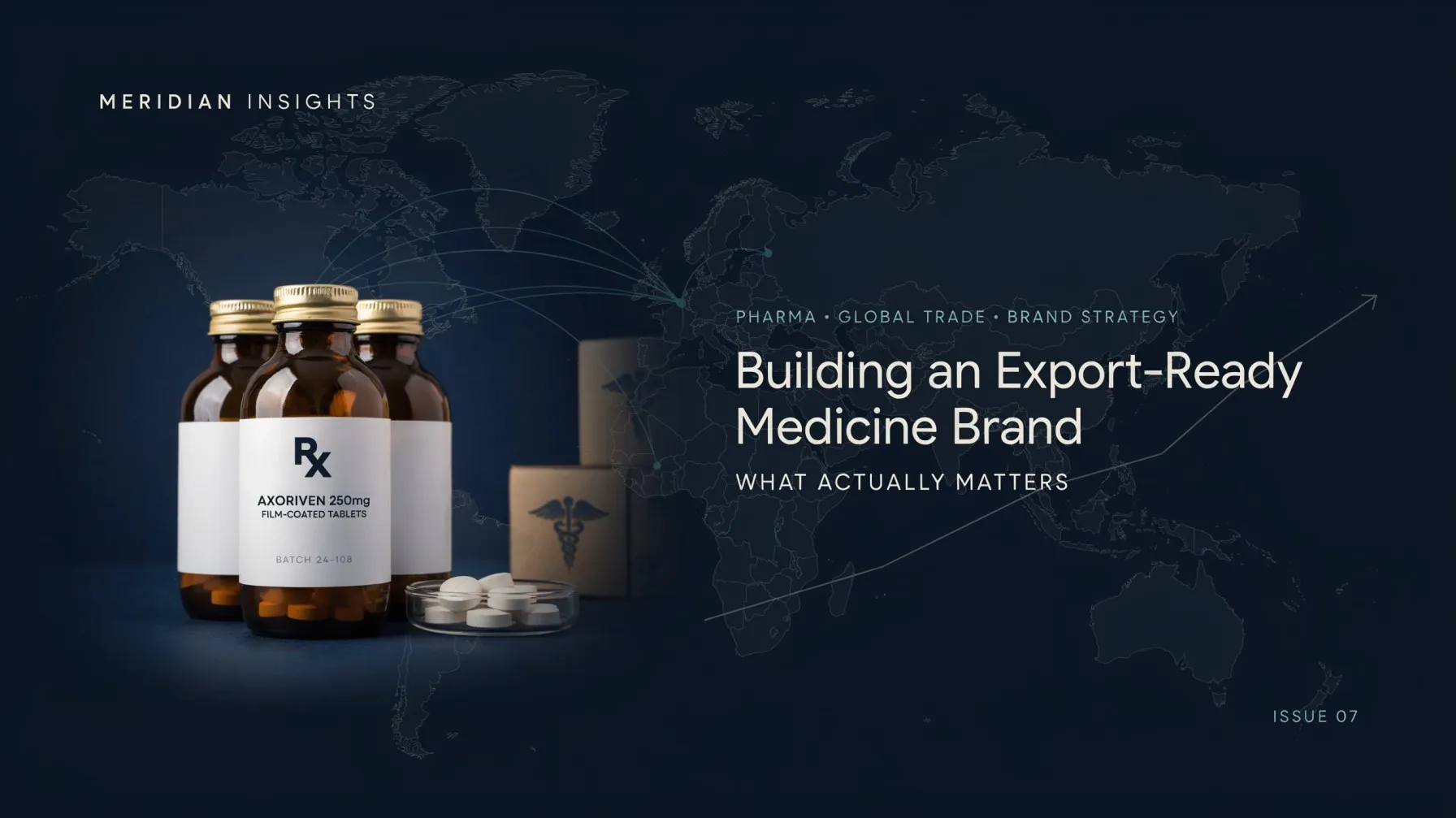 Building an Export Ready Medicine Brand: What Actually Matters?