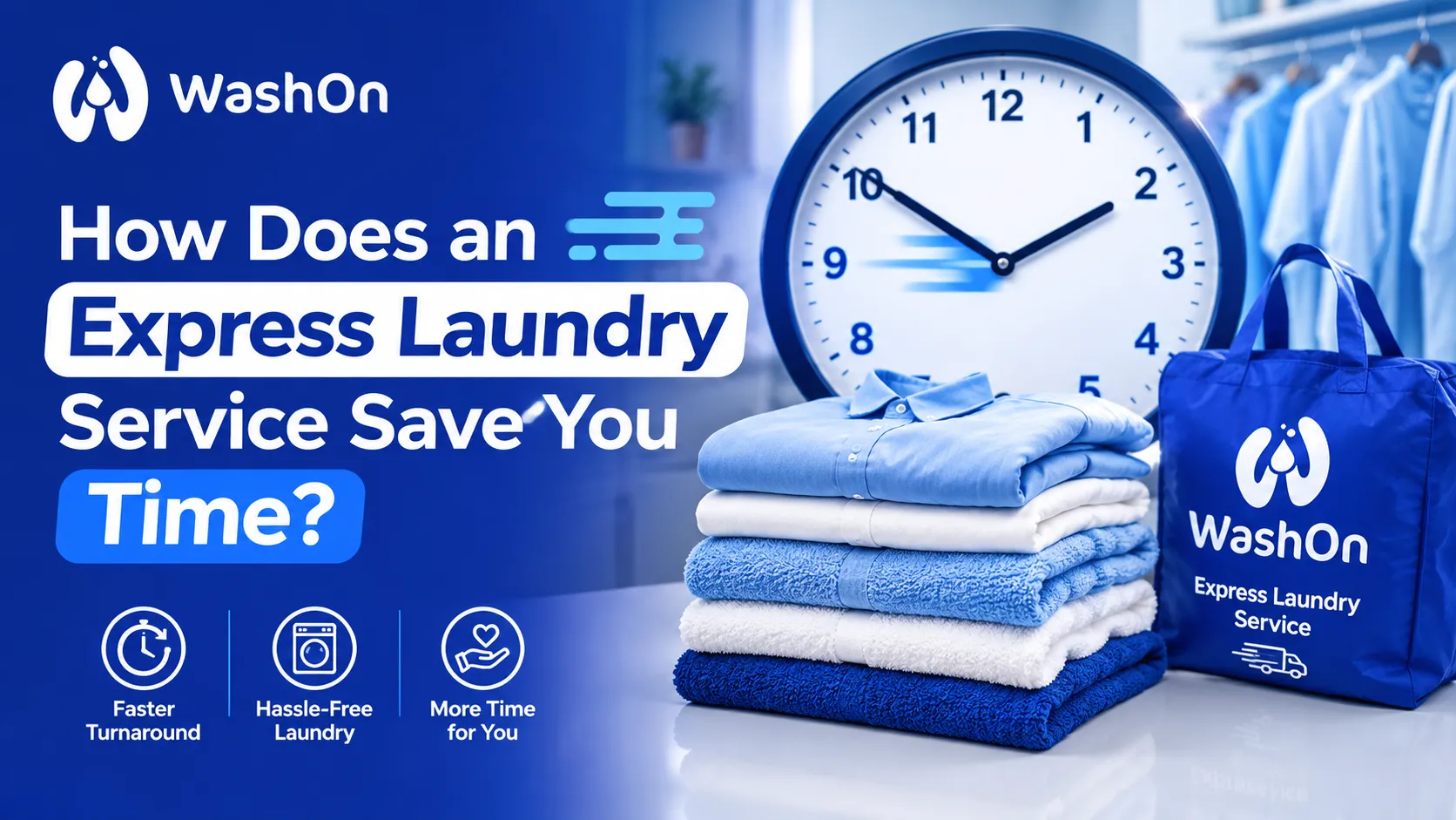 How Does an Express Laundry Service Save You Time?