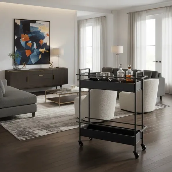 Smart Ways to Style and Use a Bar Cart