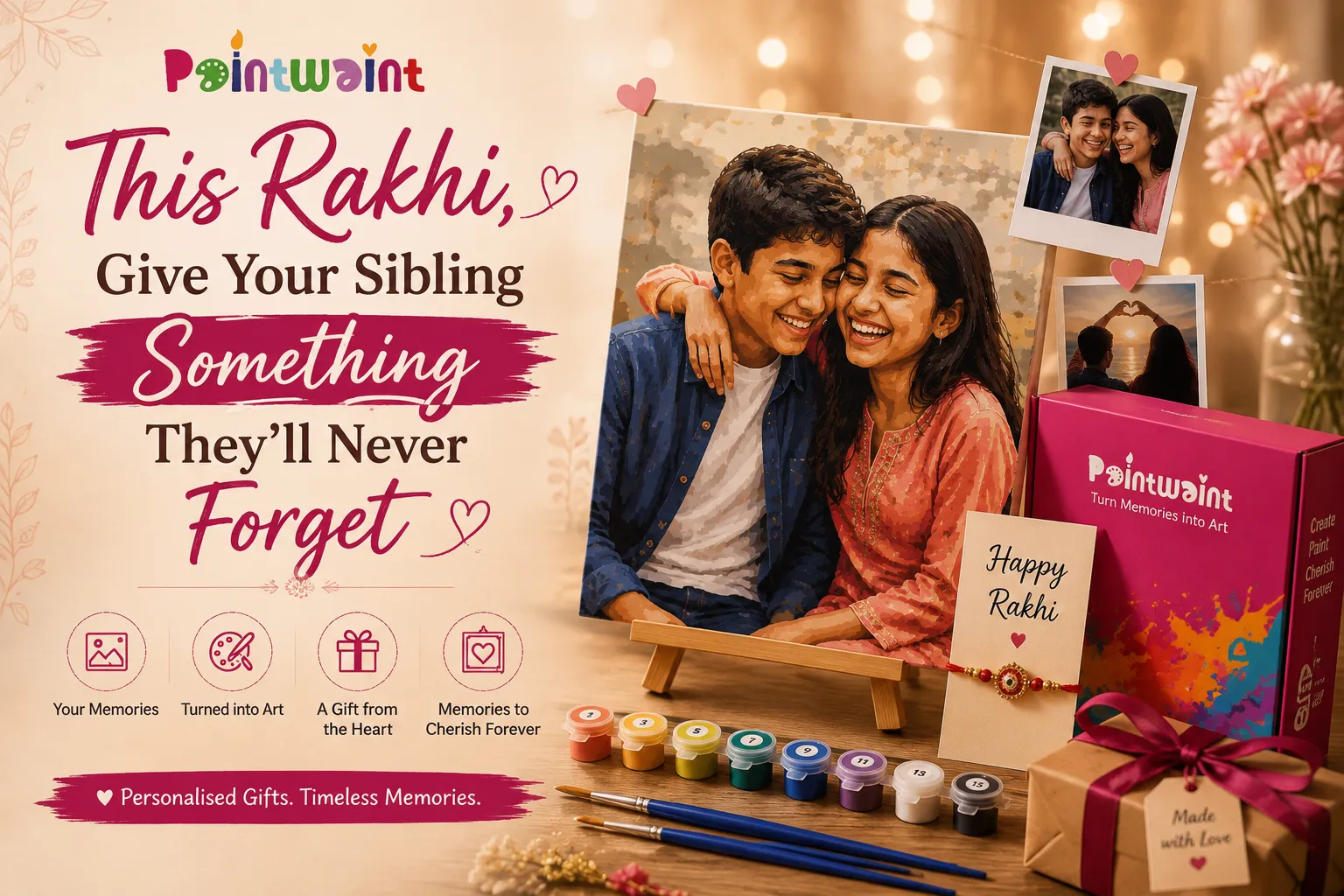 Personalized Rakhi Gift, Give Your Sibling Something They'll Never Forget