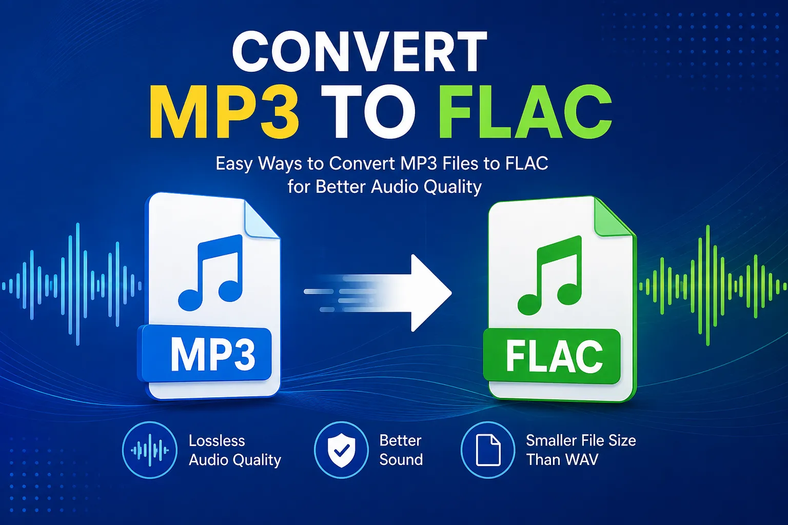 Convert MP3 to FLAC for Better Audio Quality