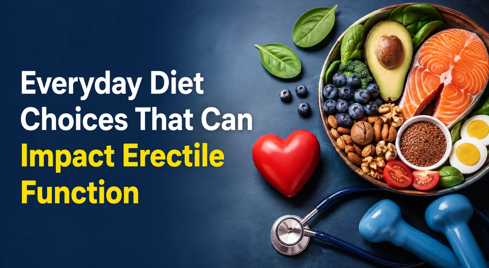 Everyday Diet Choices That Can Impact Erectile Function