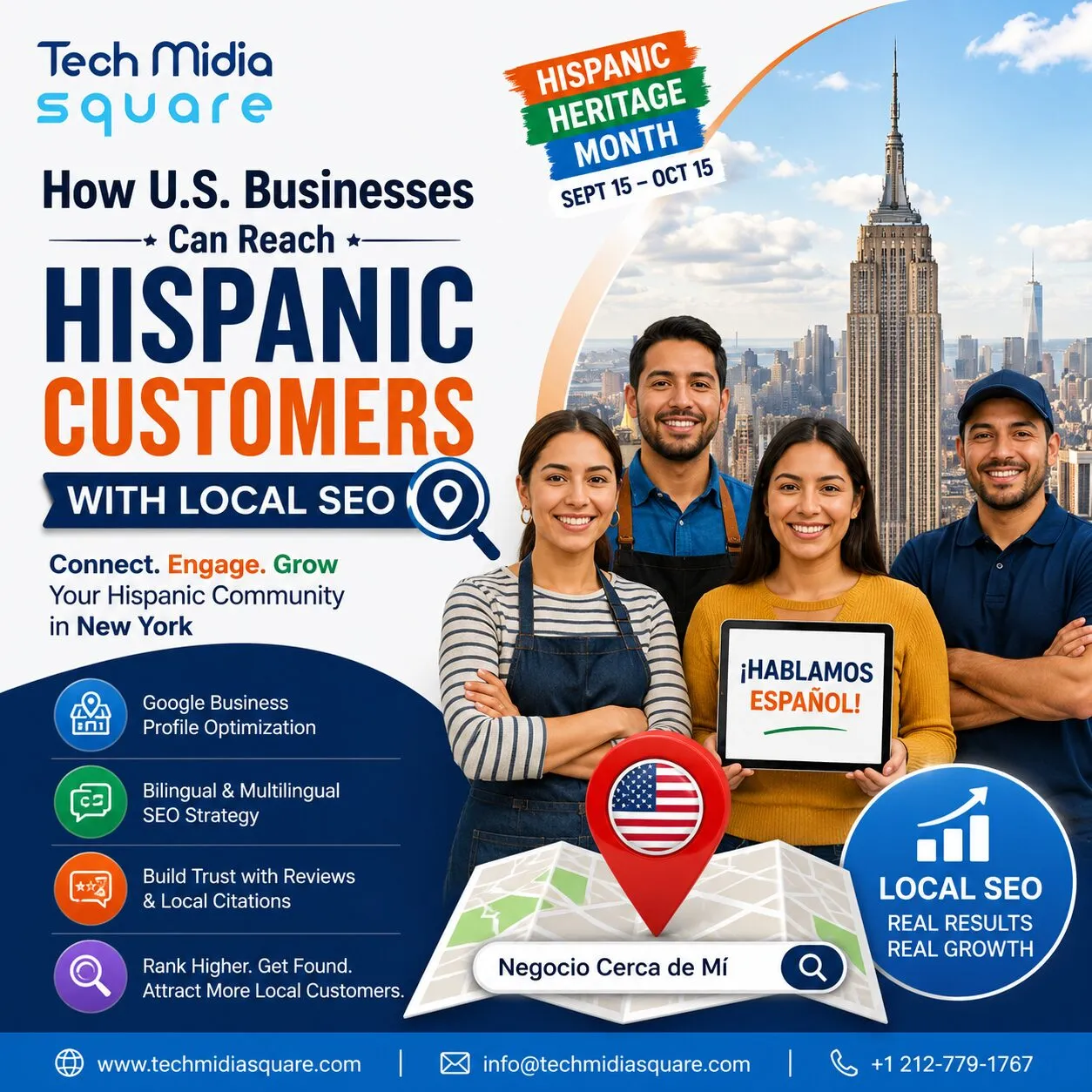 How U.S. Businesses Can Reach Hispanic Customers with Local SEO During Hispanic Heritage Month