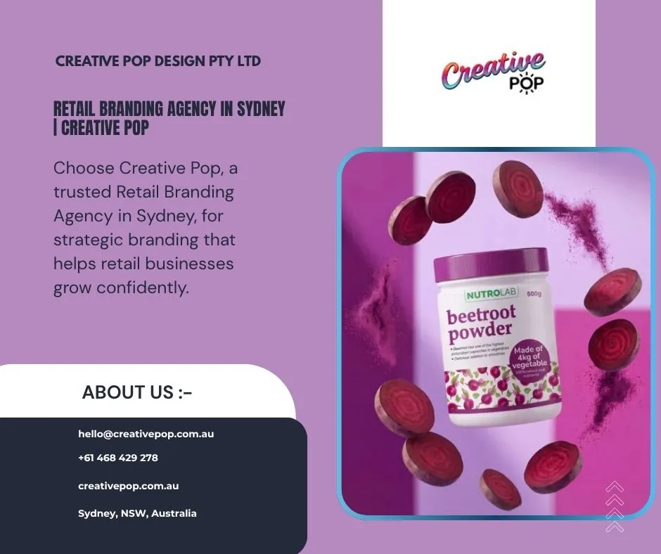 Retail Branding Agency in Sydney | Creative Pop