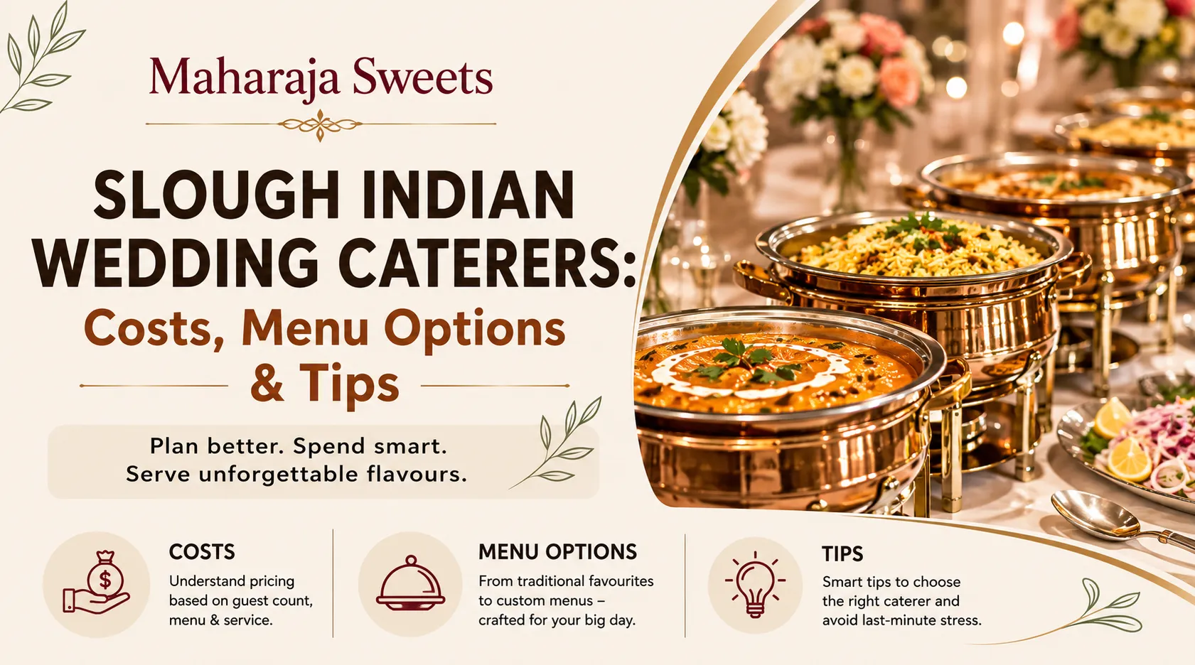 Slough Indian Wedding Caterers: Costs, Menu Options & Tips