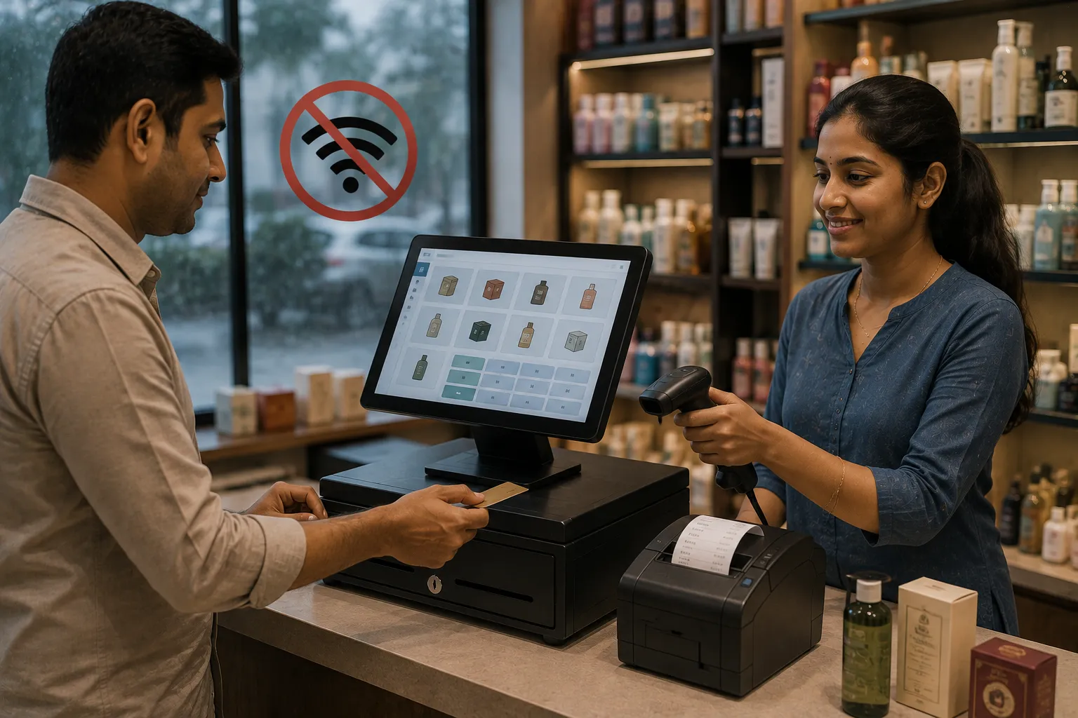 Internet Downtime in India: Why Offline POS Software Still Matters
