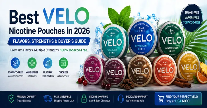 Best VELO Nicotine Pouches in 2026: Buyer's Guide | USA NICO
