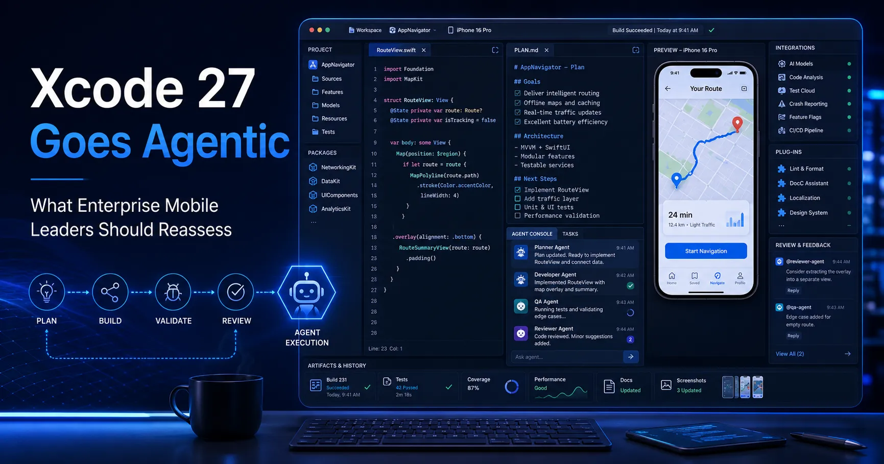 Xcode 27 Goes Agentic: What Mobile App Developers Building for Apple Should Reassess