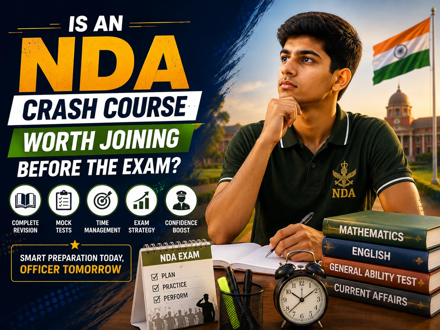 Is an NDA Crash Course Worth Joining Before the Exam?