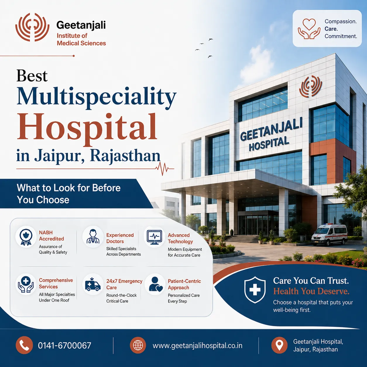 Best Multispeciality Hospital in Jaipur Rajasthan: What to Look for Before You Choose
