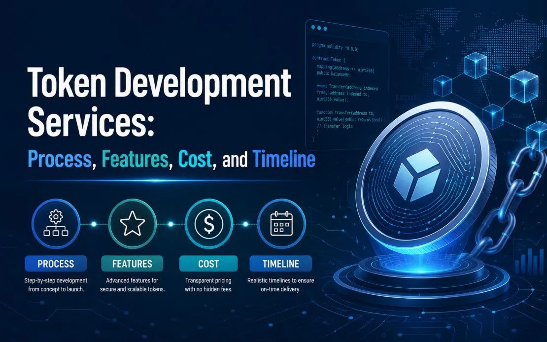Token Development Services: Process, Features, Cost, and Timeline