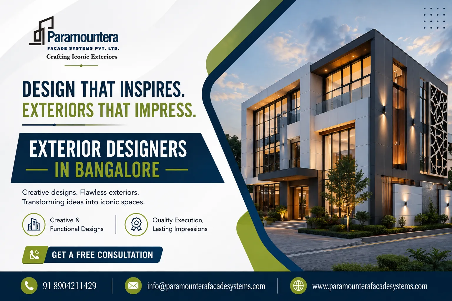 Exterior Designers in Bangalore