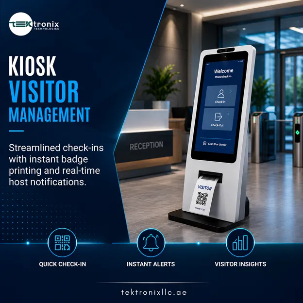 Best Kiosk Visitor Management System for UAE Healthcare Facilities & Hospitals