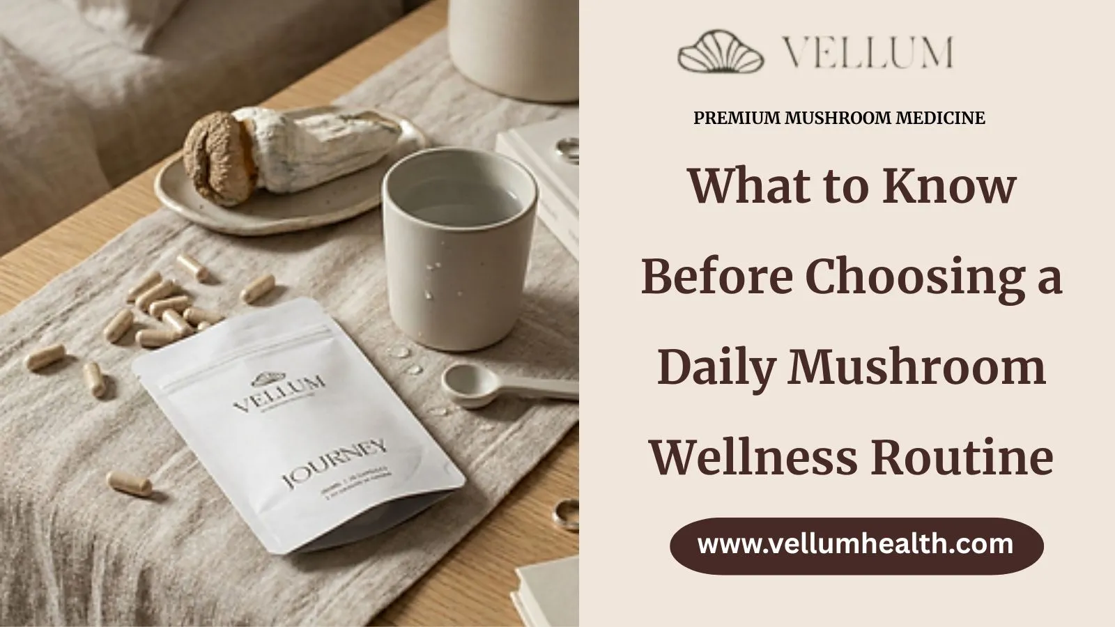 Mushroom Capsules Explained: Types, Benefits, Ingredients & How to Choose