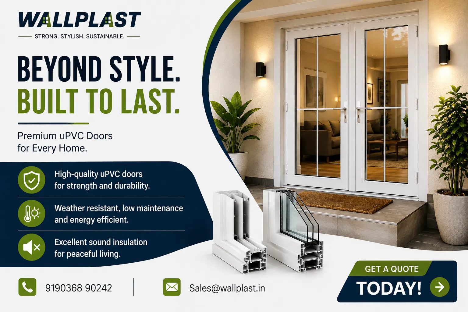 Why uPVC Windows and Doors Are a Smart Choice for Bangalore Properties