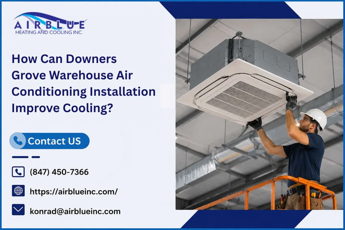How Can Downers Grove Warehouse Air Conditioning Installation Improve Cooling?