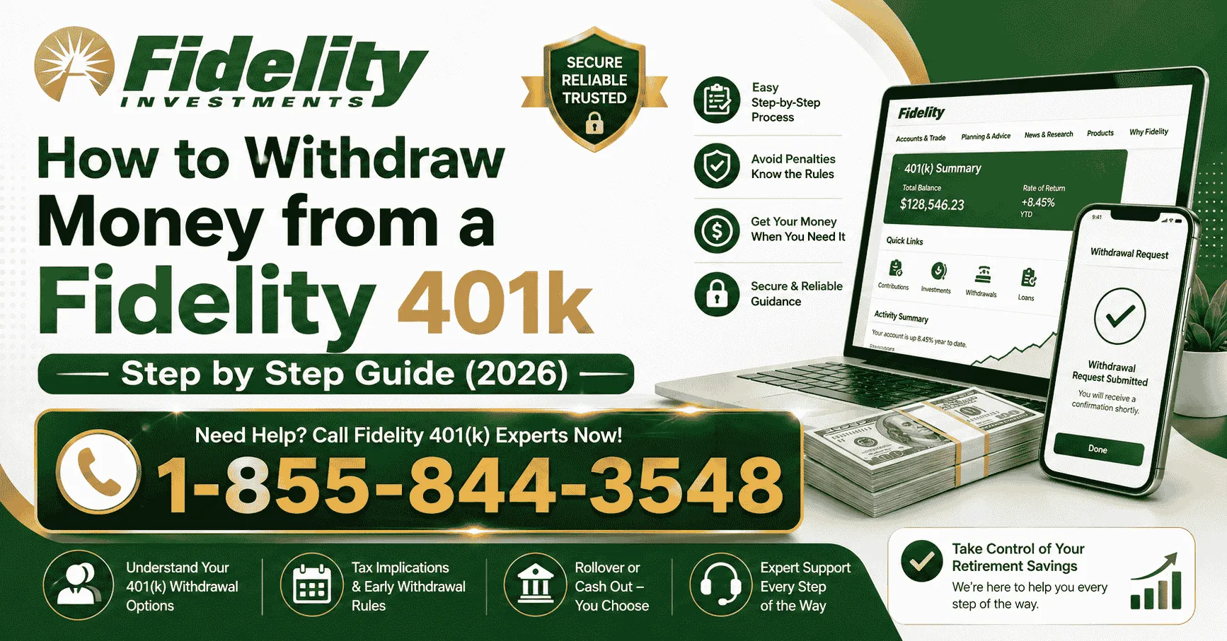 How To Make a Withdrawal From Your Fidelity 401(k) Before Retirement?