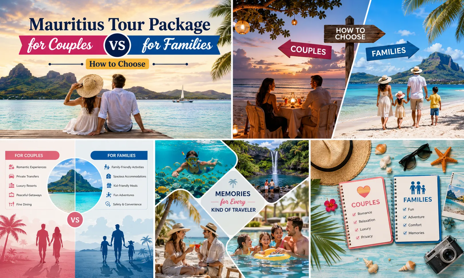Mauritius Tour Package for Couples vs Families: Guide