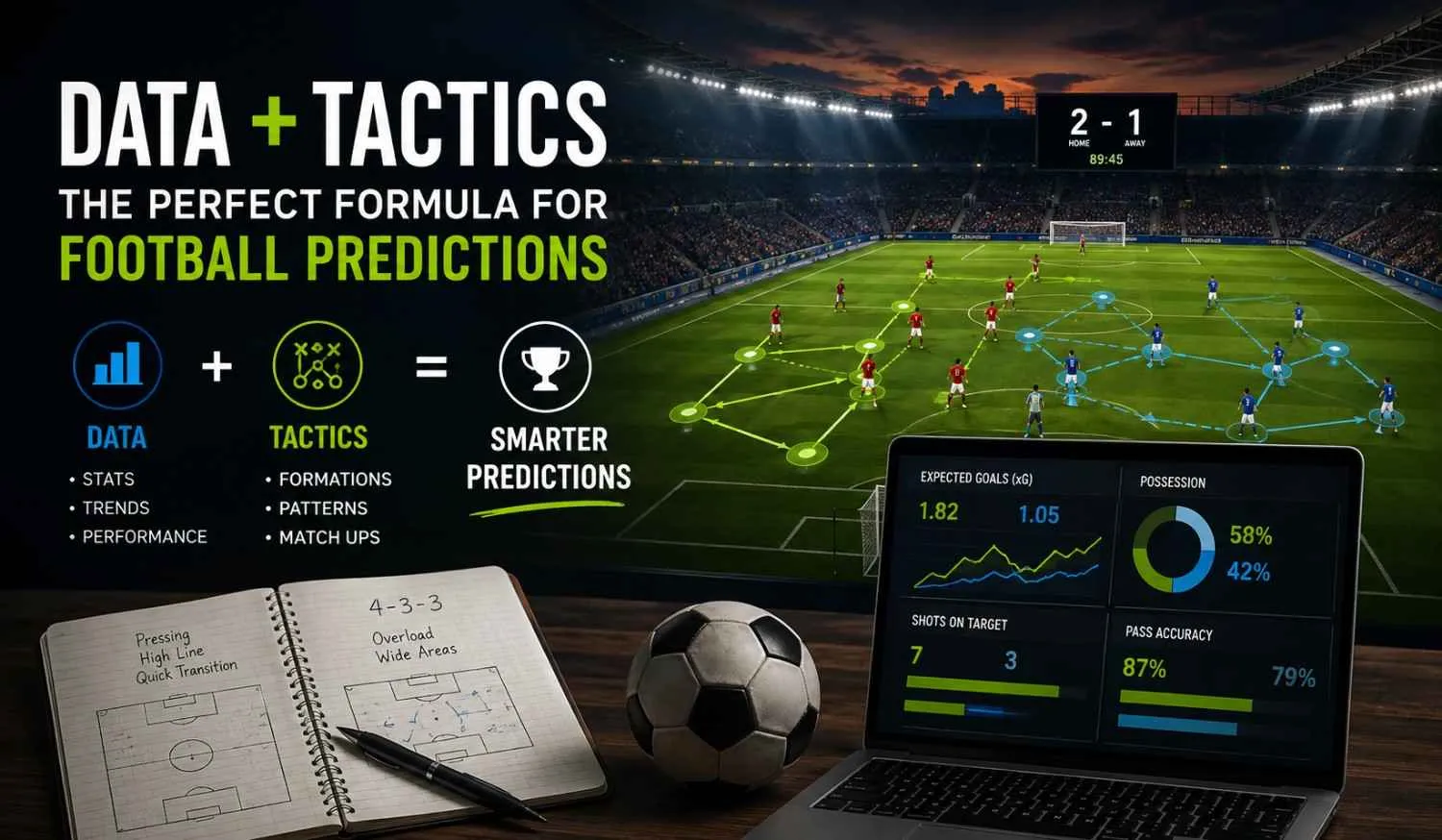 How Data and Tactical Trends Work Together in Football Predictions