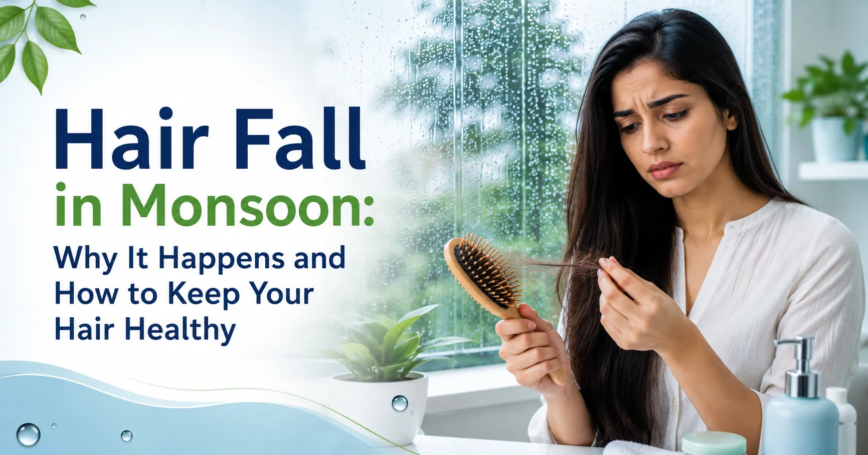 Hair Fall in Monsoon: Why It Happens and How to Keep Your Hair Healthy