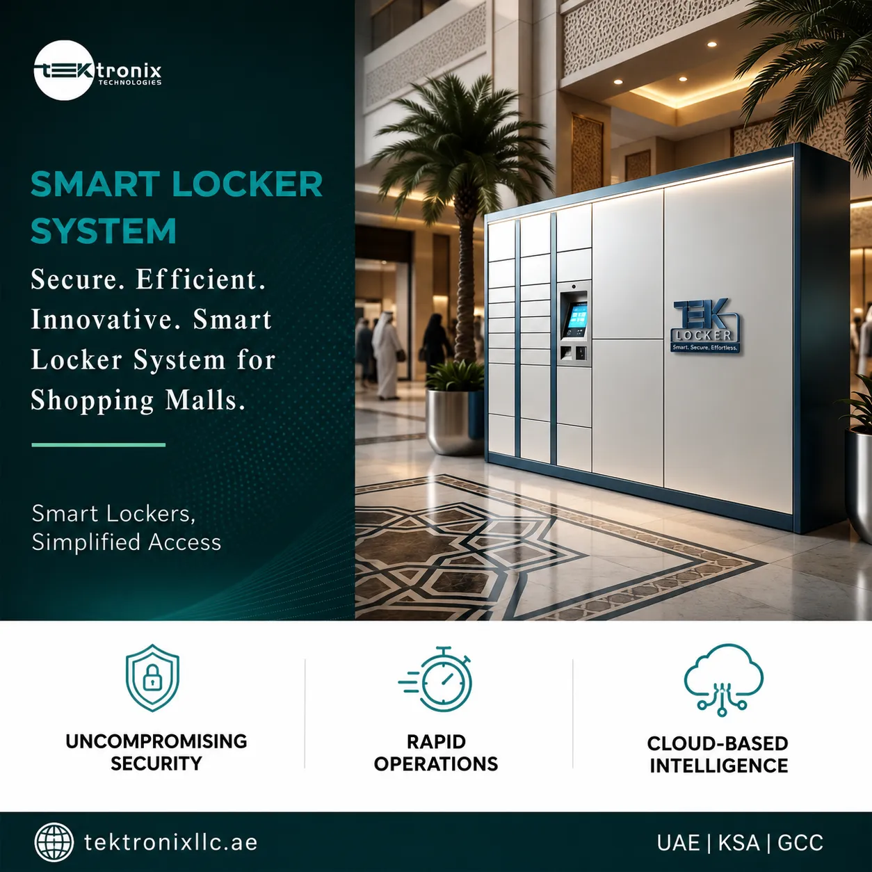 Premium Smart Locker Systems Designed for UAE Gyms