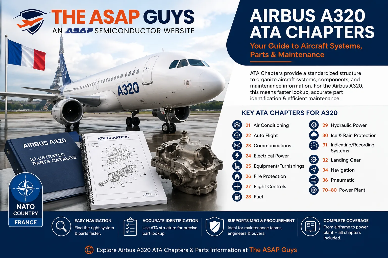 Airbus A320 ATA Chapters: Aircraft Parts & Maintenance Guide