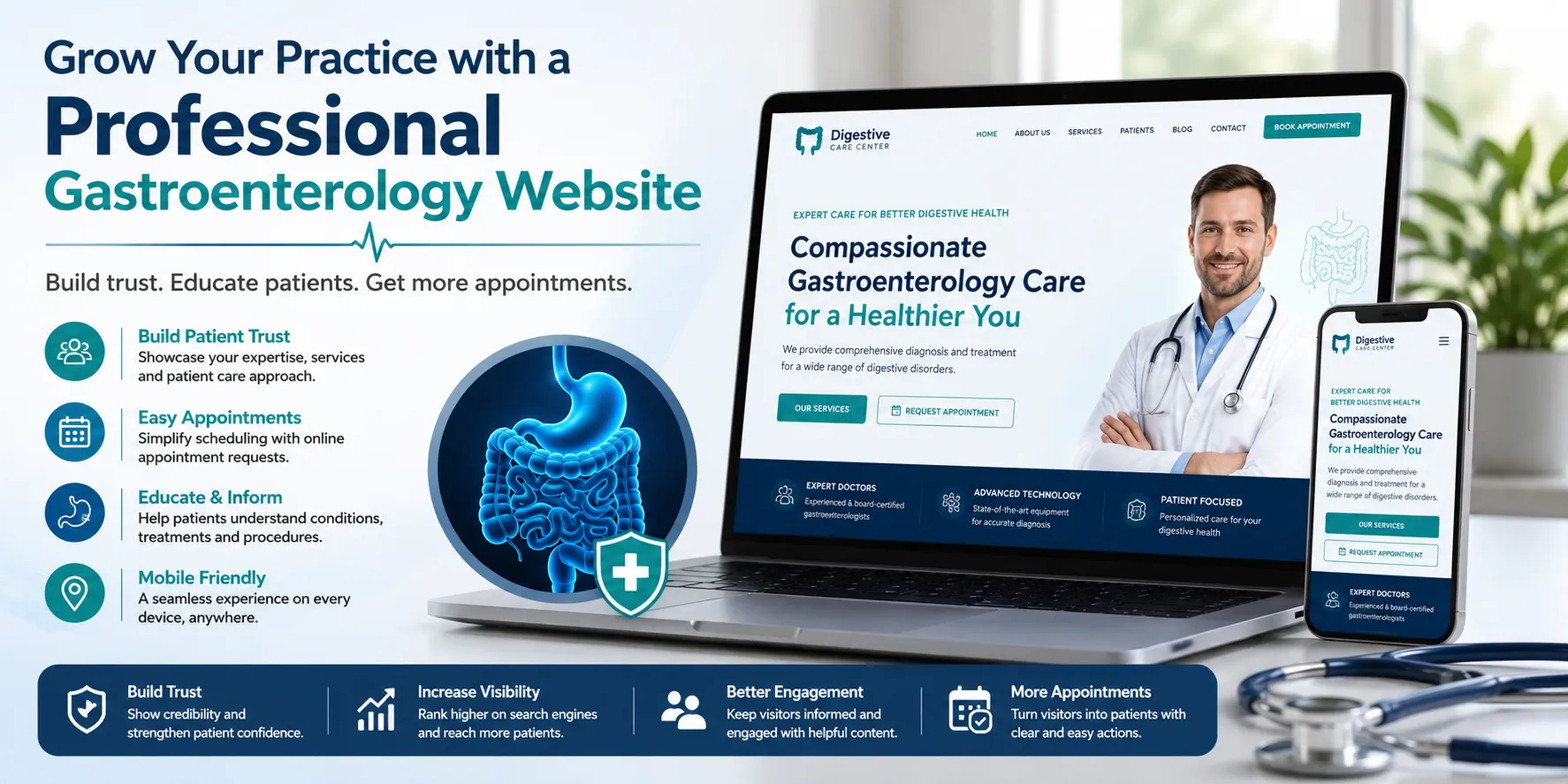 Why Your Gastroenterology Practice Needs a Professional Website