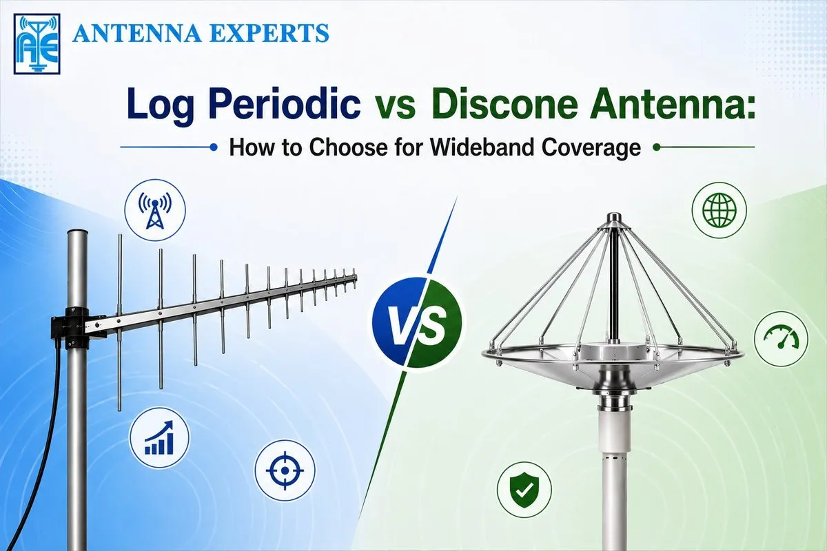 Log Periodic vs Discone Antenna: How to Choose for Wideband Coverage