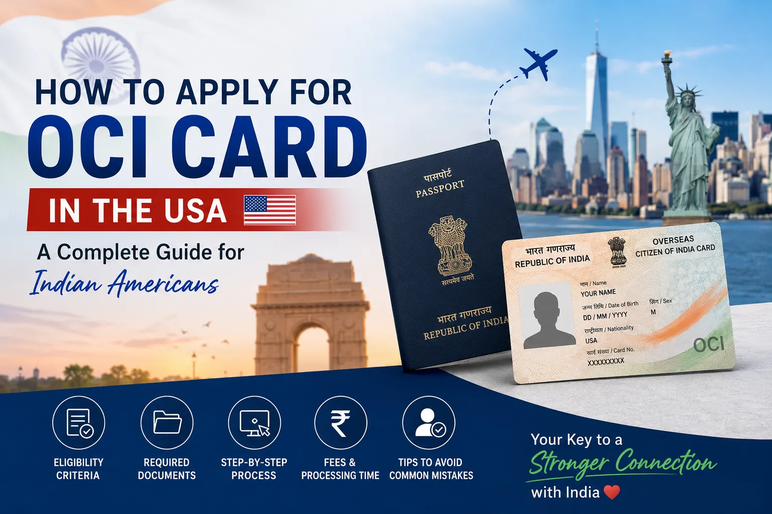 How to Apply for OCI Card in USA: Step-by-Step Guide
