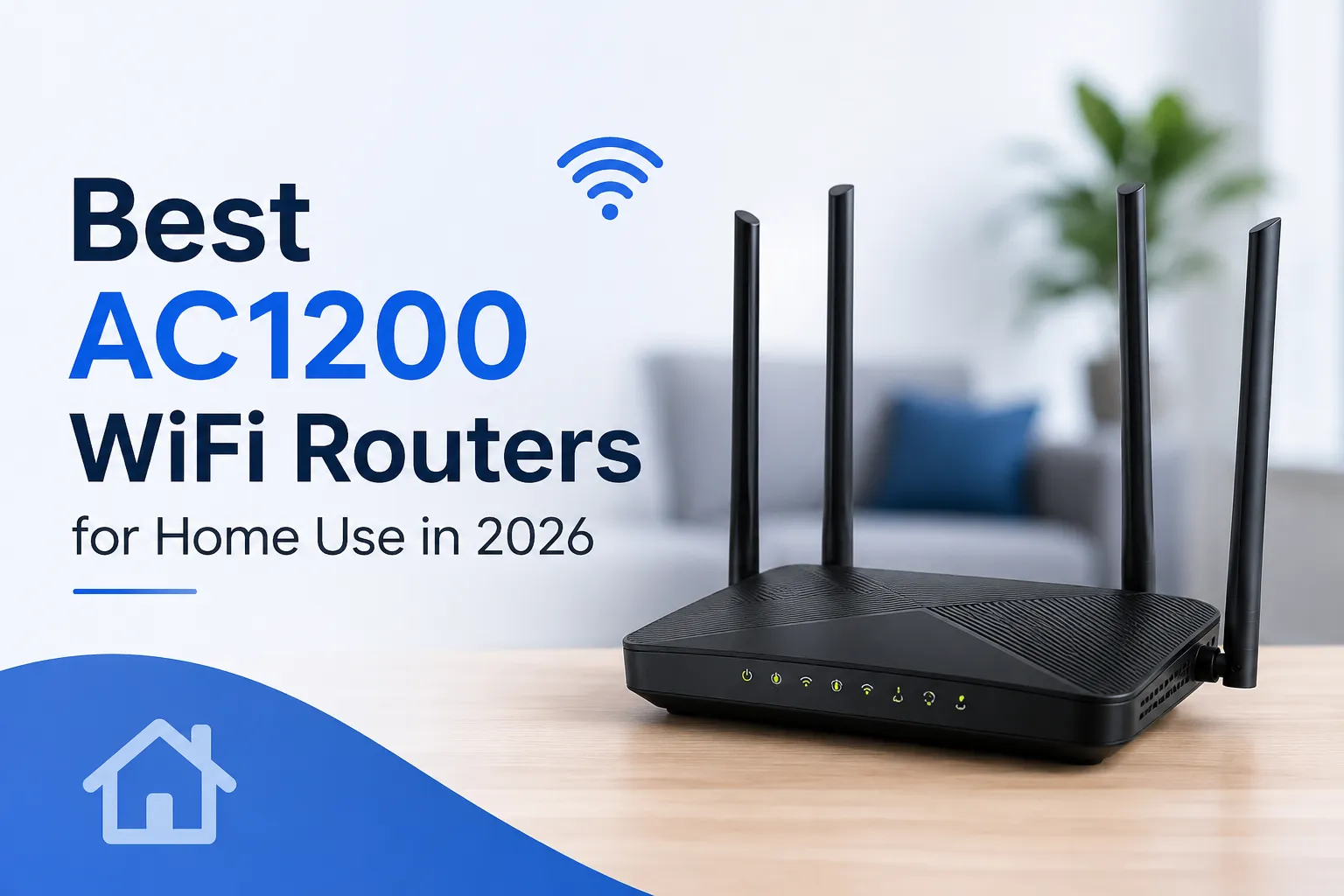 Best AC1200 WiFi Routers for Home Use in 2026
