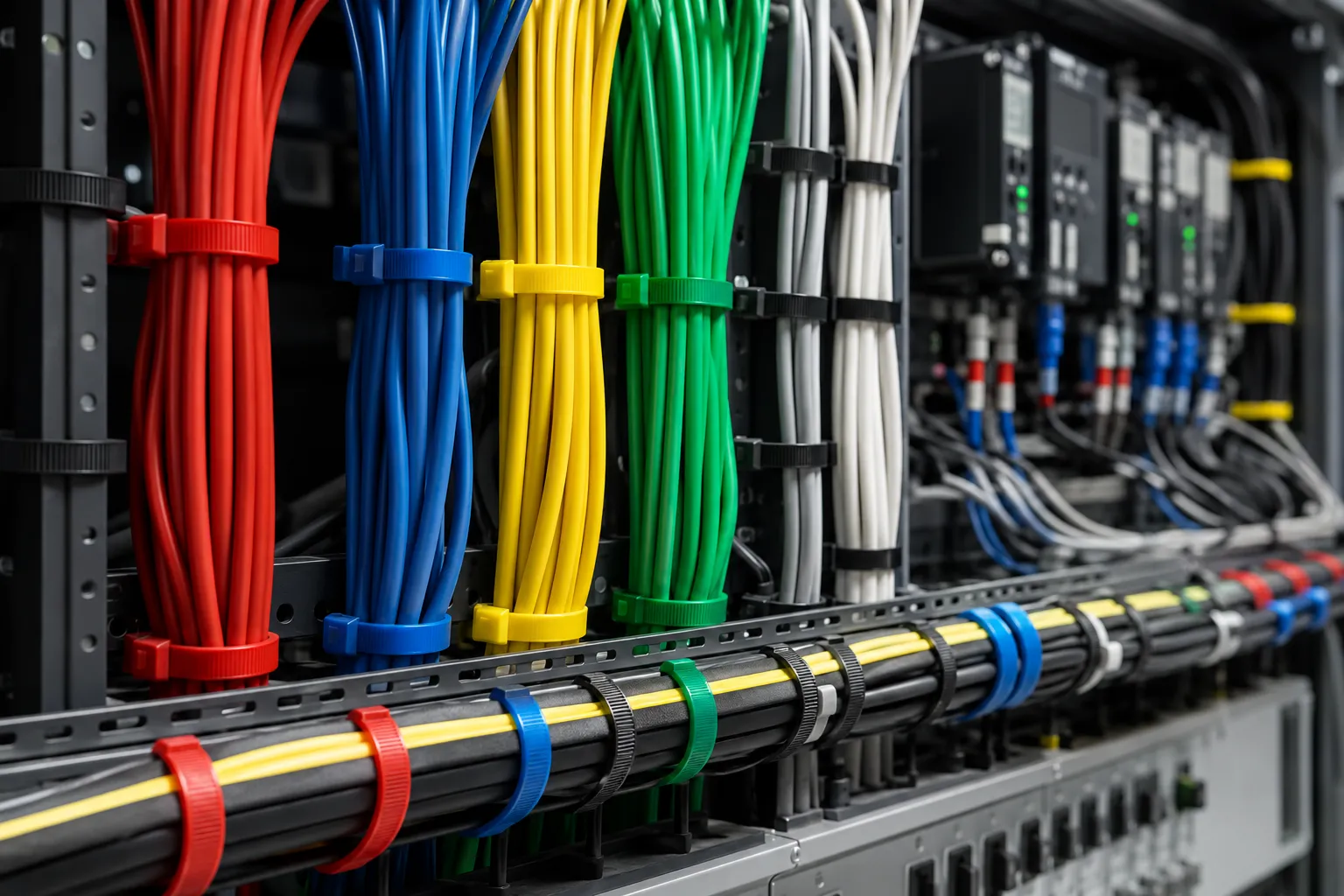 Top Uses of Coloured Cable Ties in Industrial and Commercial Applications
