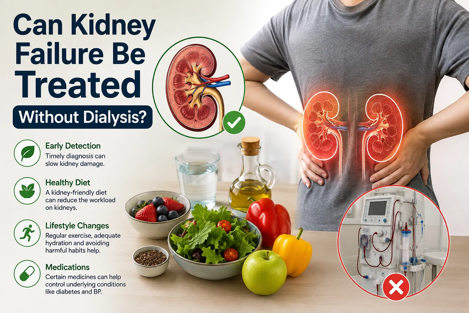 Can Kidney Failure Be Treated Without Dialysis?