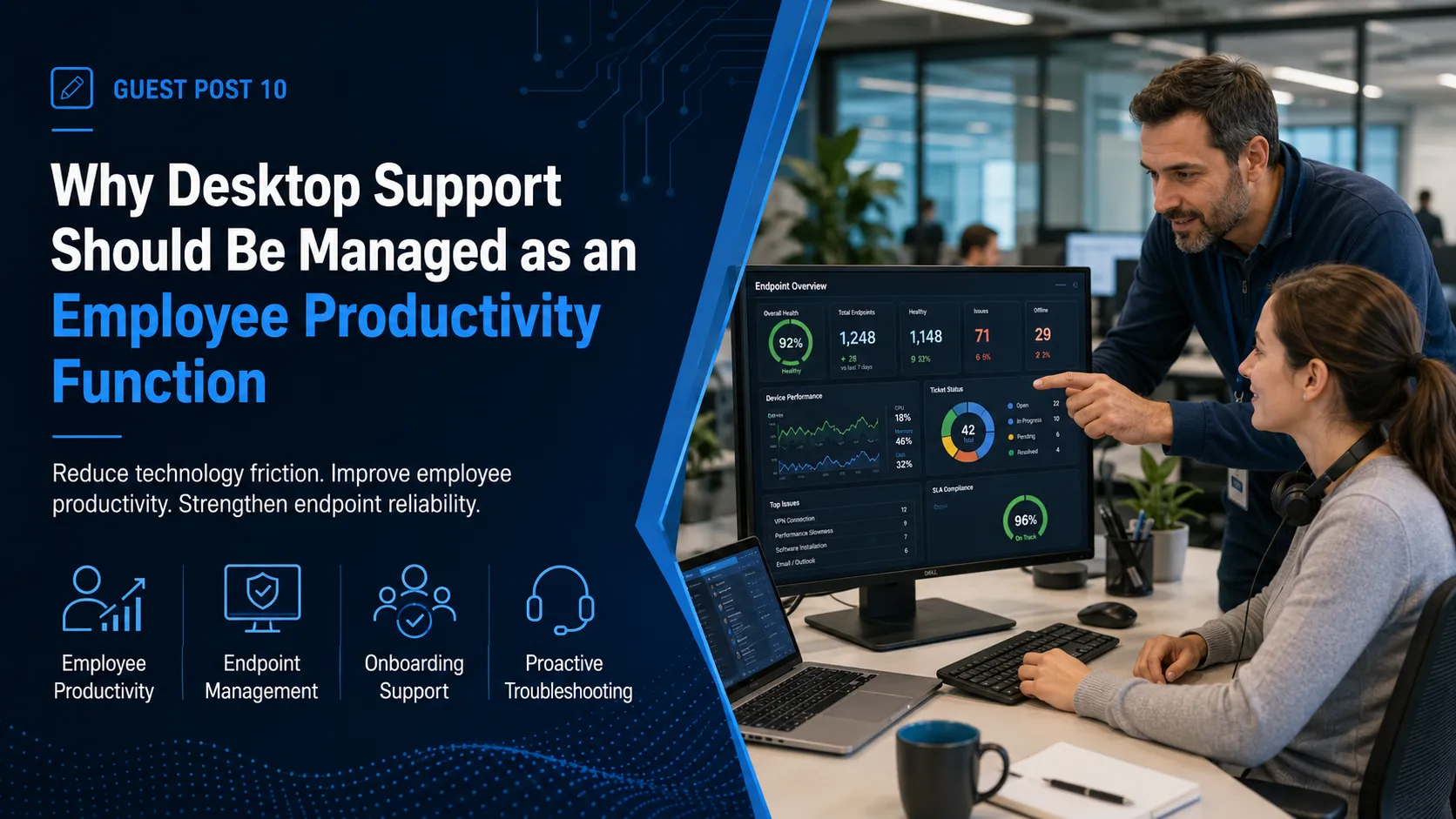 Why Desktop Support Should Be Managed as an Employee Productivity Function
