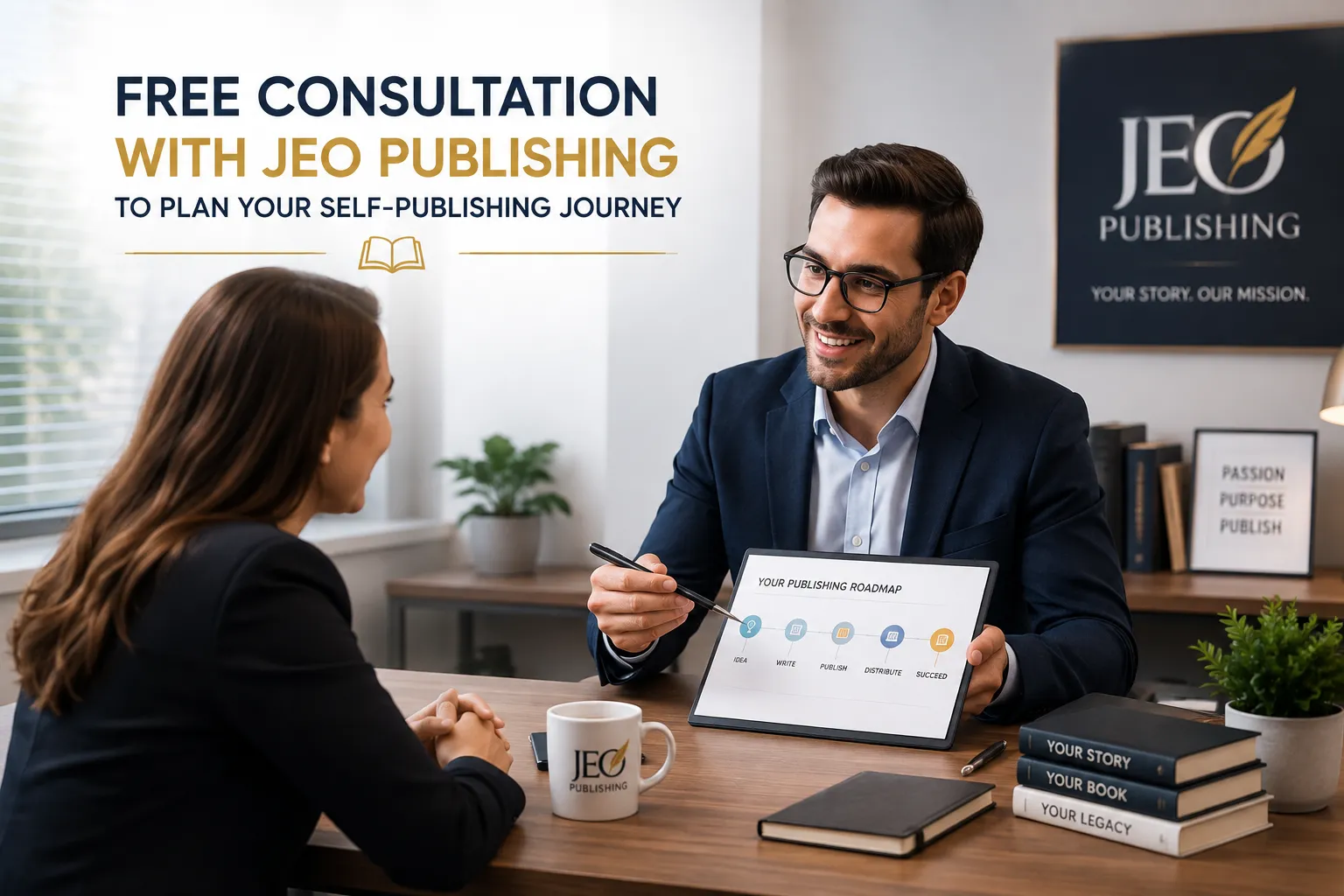 Free Consultation with JEO Publishing to Plan Your Self-Publishing Journey