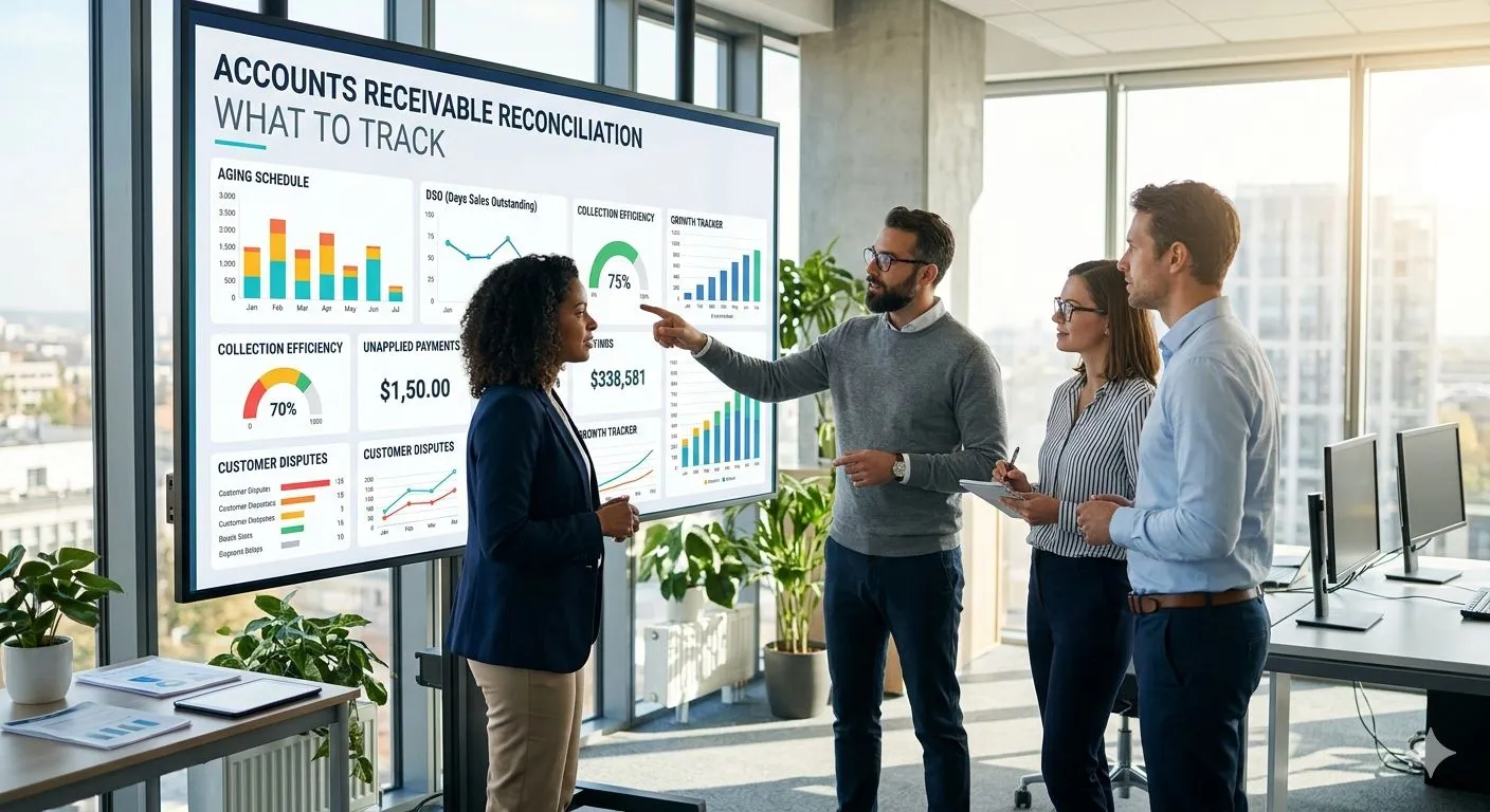 Accounts Receivable Reconciliation for Growing Businesses: What to Track