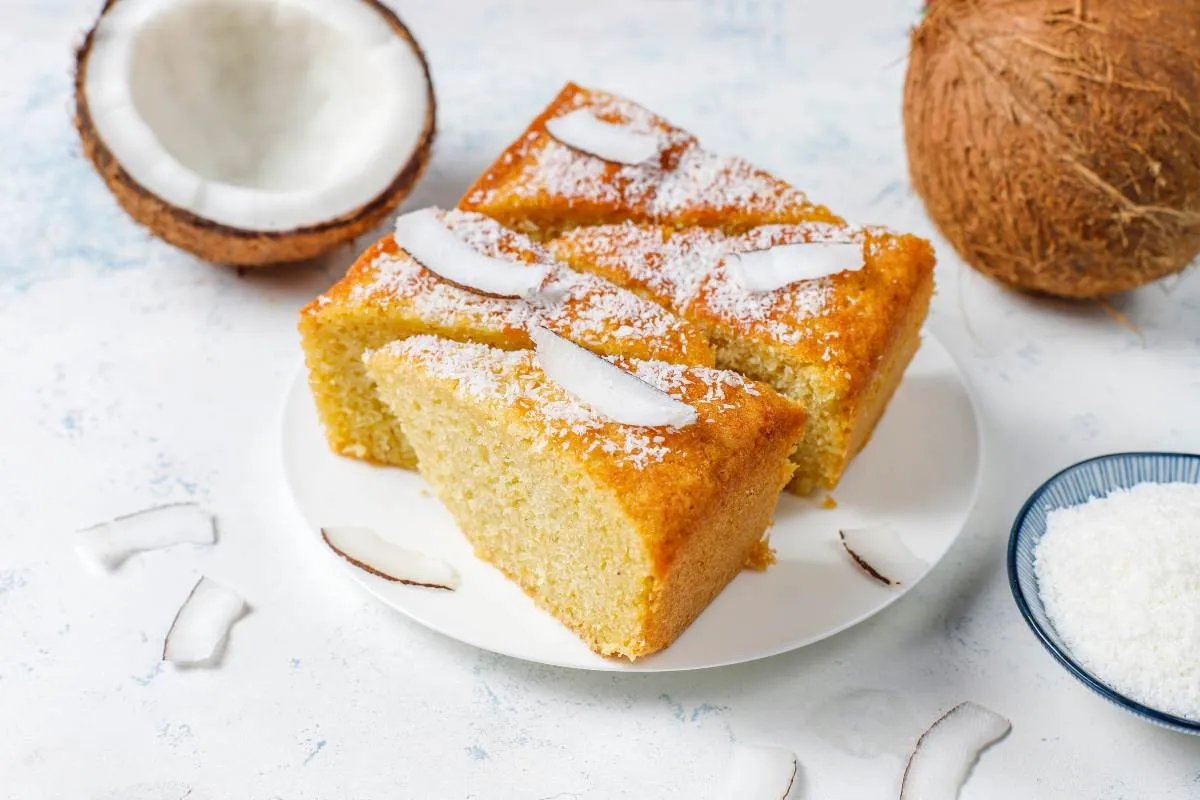 Pineapple Coconut Cake | Tropical Dessert Recipe