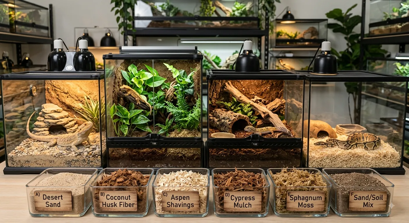 Best Substrate for Reptiles: Comparing Bedding Options for Different Species