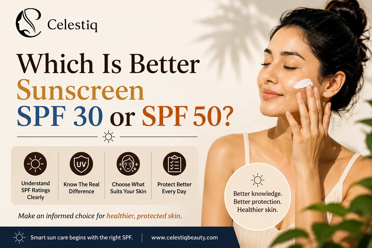 Which Is Better SPF 30 or 50 for Daily Sun Protection?