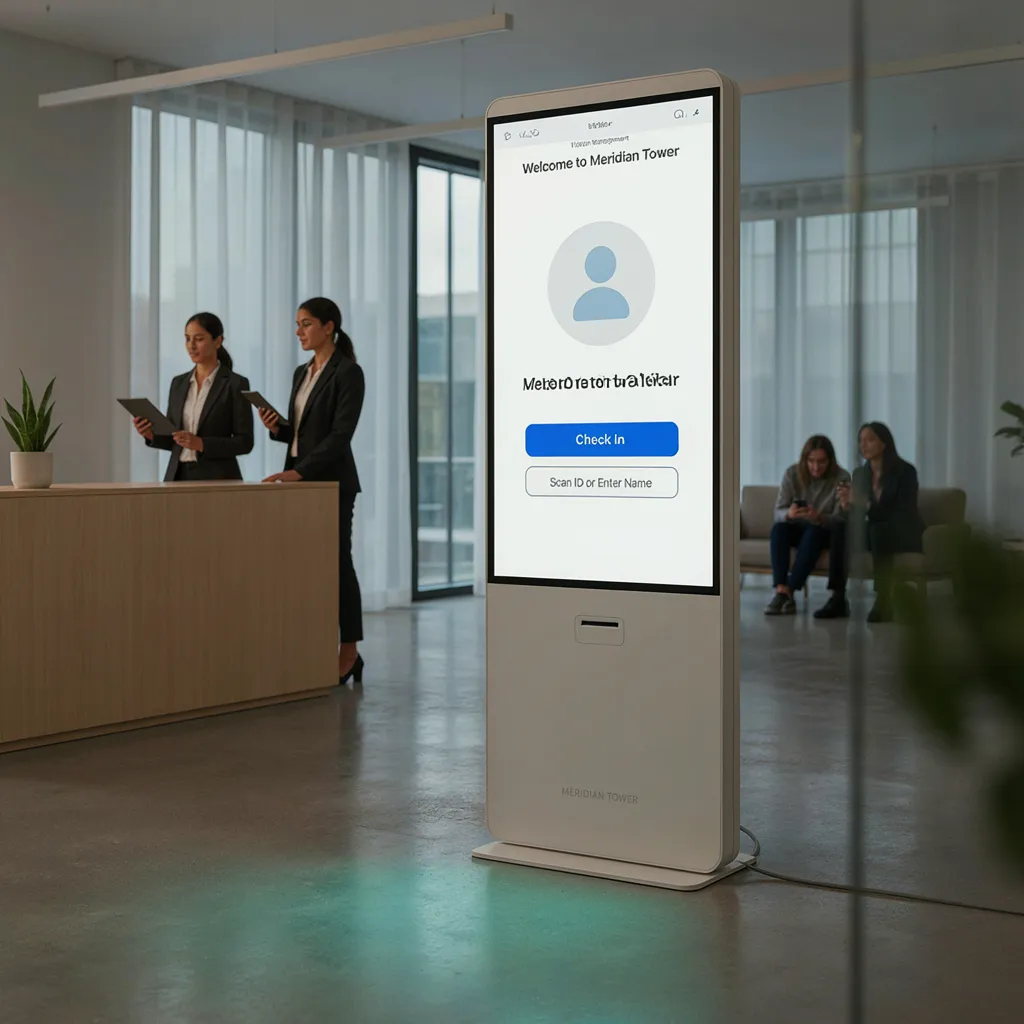 Kiosk Visitor Management for UAE Data Centers and Critical Facilities