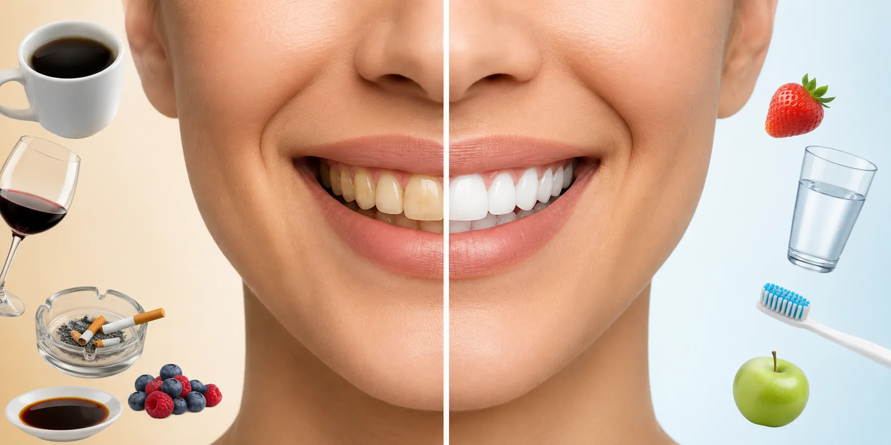 Protect Your Smile: 10 Habits That Lead to Teeth Staining