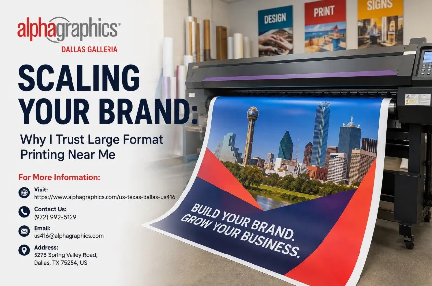 Scaling Your Brand: Why I Trust Large Format Printing Near Me