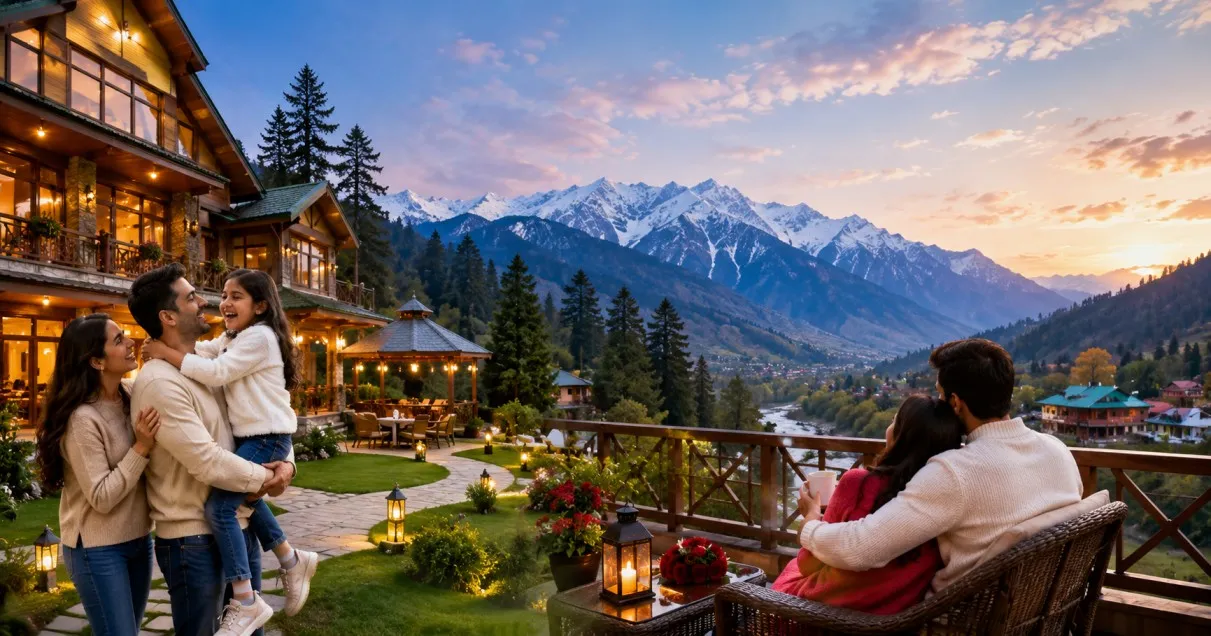Best Resorts in Manali for Families, Couples & Honeymooners