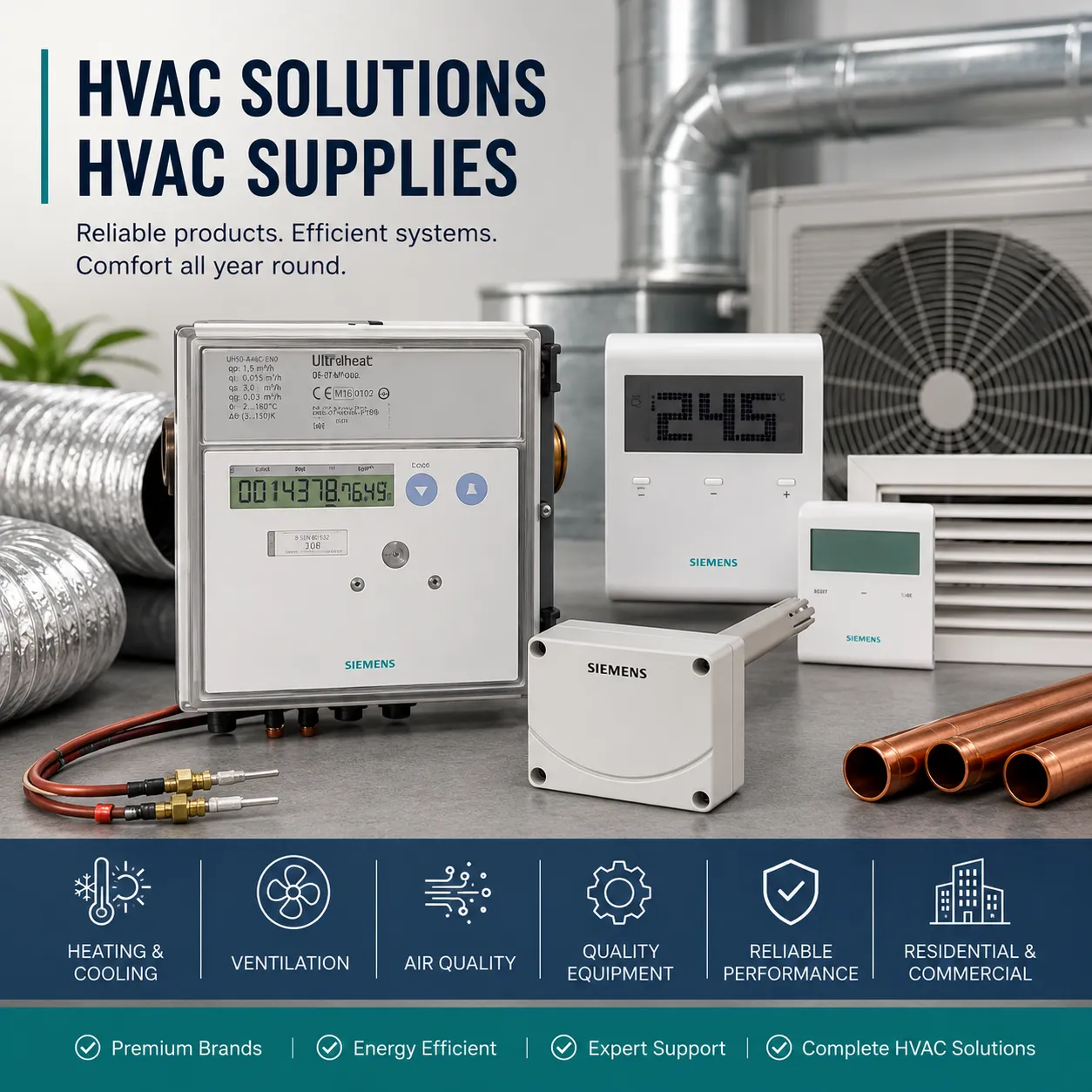 Building Comfort and Efficiency With the Right HVAC Solutions