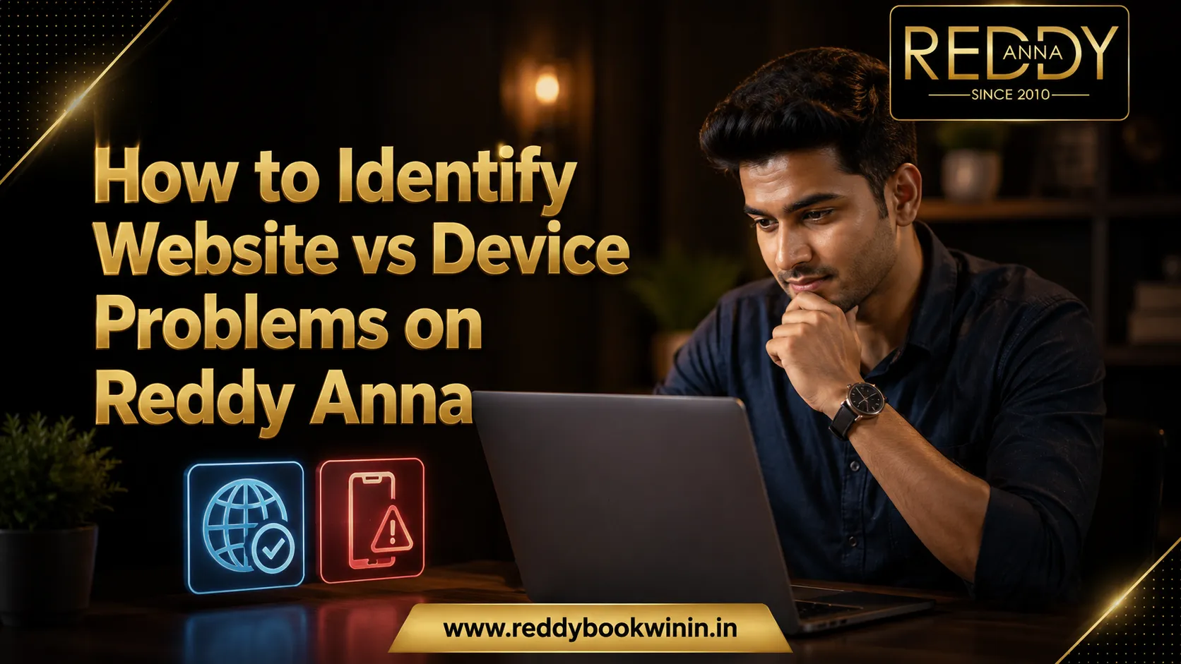 How to Identify Website vs Device Problems on Reddy Anna