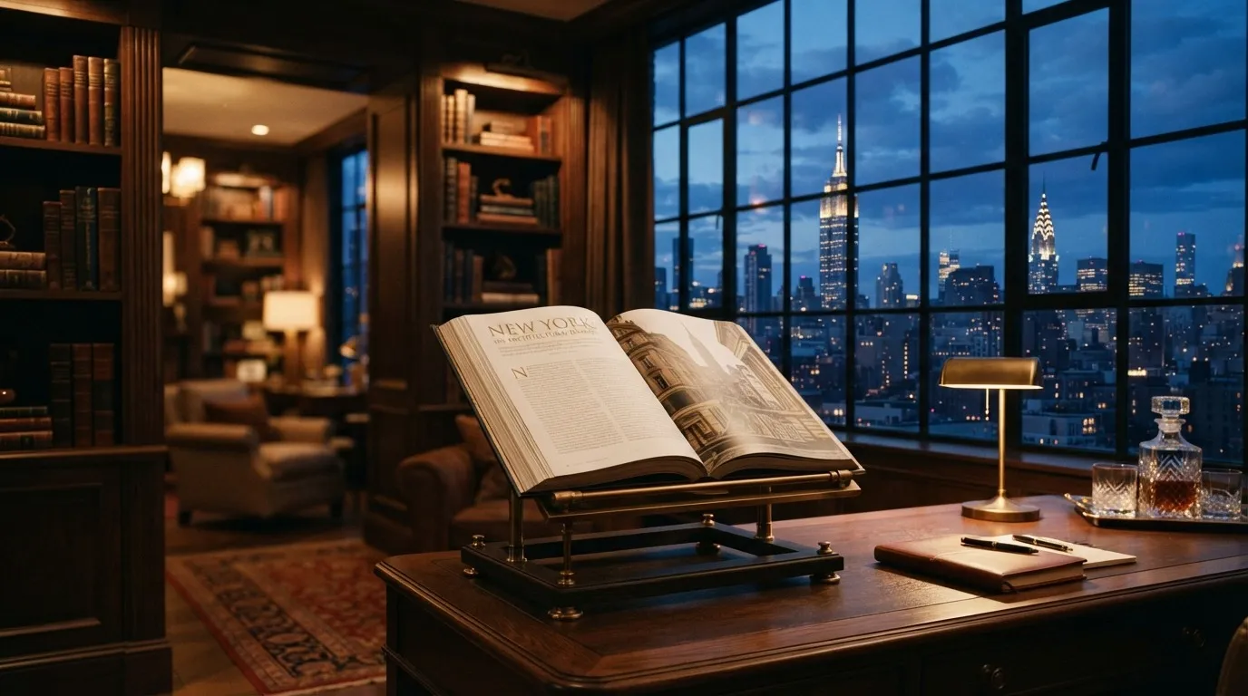 Tabletop Book Display Stands NYC: A Room by Room Placement Guide